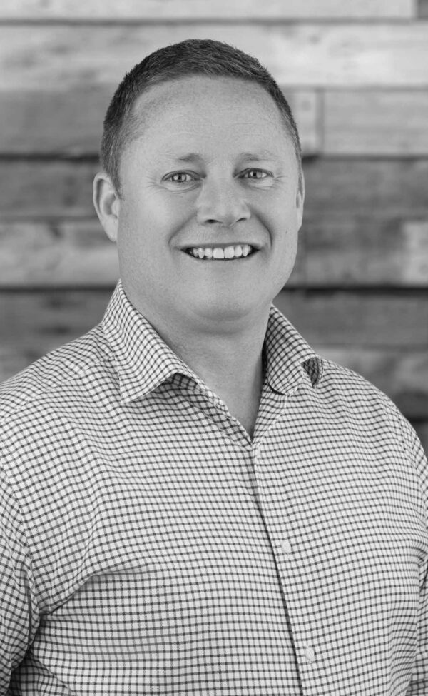 Mark Evans - Profile Shot B&W